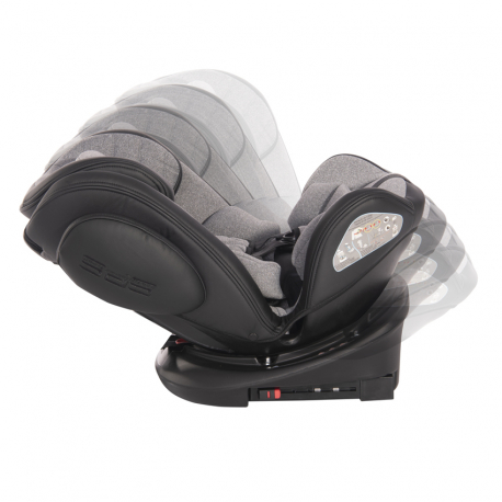 Κάθισμα αυτοκινήτου LoreLLi® Aviator Isofix Black &amp; Dark Grey 0-36 kg