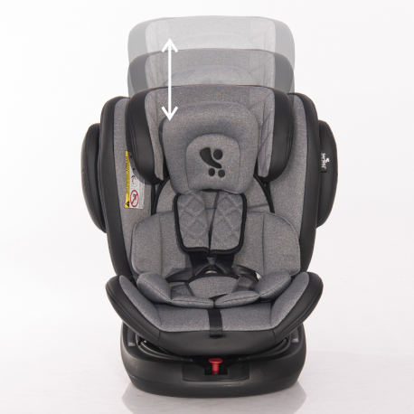 Κάθισμα αυτοκινήτου LoreLLi® Aviator Isofix Black &amp; Dark Grey 0-36 kg