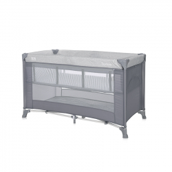 Παρκοκρέβατο δύο επιπέδων Lorelli® Torino Grey Striped Elements