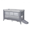 Παρκοκρέβατο δύο επιπέδων Lorelli® Torino Grey Striped Elements