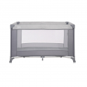 Παρκοκρέβατο ενός επιπέδου Lorelli® Torino Grey Striped Elements
