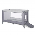 Παρκοκρέβατο ενός επιπέδου Lorelli® Torino Grey Striped Elements
