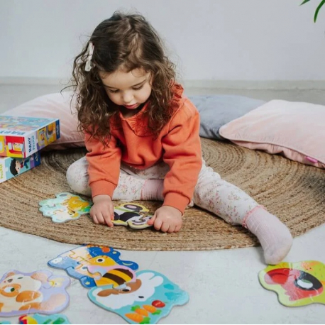 Εξελικτικό παζλ Trefl Puzzle Baby Progressive - Vehicles