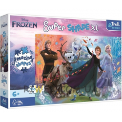 Παζλ XL 160 τεμαχίων Trefl Puzzle Super Shape - Disney Frozen