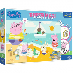 Παζλ 24 τεμαχίων Trefl Puzzle Super Maxi Peppa Pig