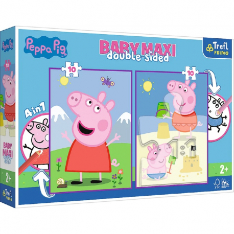 Παζλ 2x10 Trefl Puzzle Baby Maxi Peppa Pig