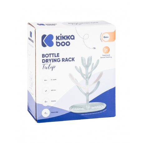 Βάση στράγγισης μπιμπερό Kikka Boo Tulip Grey