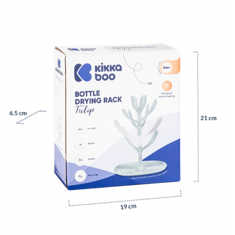 Βάση στράγγισης μπιμπερό Kikka Boo Tulip Grey