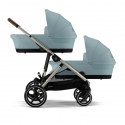 Port-bebe Cybex Gold Gazelle S Cot Sky Blue