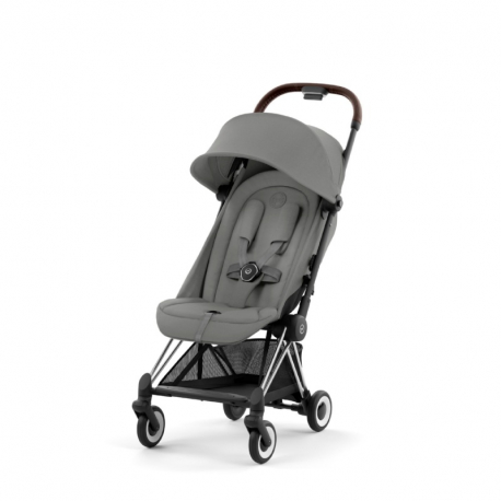 Καρότσι Cybex Platinum Coya Chrome Dark Brown - Mirage Grey