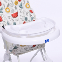 LoreLLi® καρέκλα φαγητού Bonbon White Teddy Bear