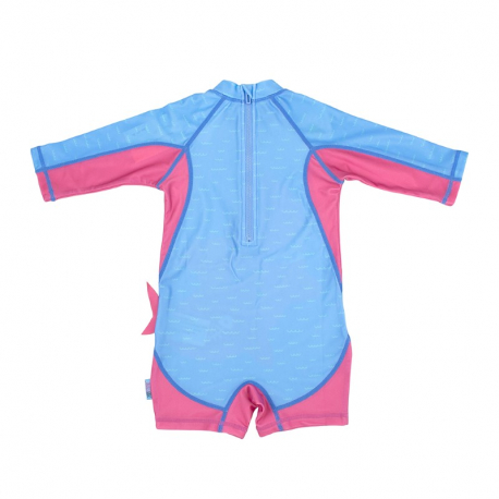 Μαγιό - φορμάκι ολόσωμο Zoocchini™ Pink Shark 6-12 μηνών