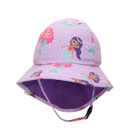 Καπέλο με αντηλιακή προστασία Zoocchini™ Mermaid 2-4 ετών