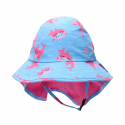 Καπέλο με αντηλιακή προστασία Zoocchini™ Pink Shark 6-24 μηνών