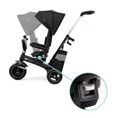 Τρίκυκλο ποδήλατο Kinderkraft Easytwist Black