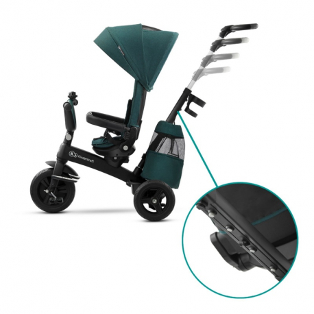 Τρίκυκλο ποδήλατο Kinderkraft Easytwist Black