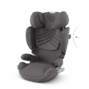 Κάθισμα αυτοκινήτου Cybex Platinum Solution T i-Fix Mirage Grey Plus 100-150 cm