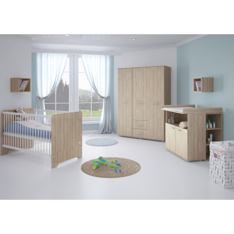 Σιφινιέρα με ντουλάπι POLINI kids Simple Nordic Ulme