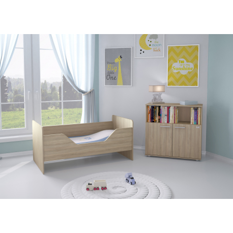 Σιφινιέρα με ντουλάπι POLINI kids Simple Nordic Ulme