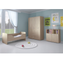 Σιφινιέρα με ντουλάπι POLINI kids Simple Nordic Ulme