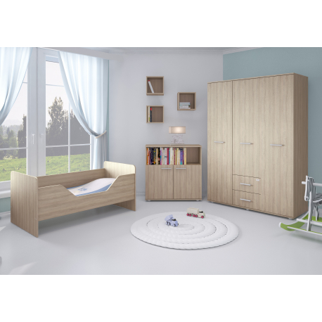 Σιφινιέρα με ντουλάπι POLINI kids Simple Nordic Ulme