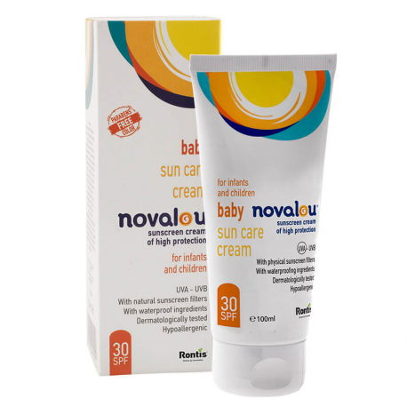 Novalou αντηλιακή κρέμα προσώπου και σώματος 100 ml