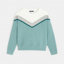 Okaidi Pull jacquard col rond