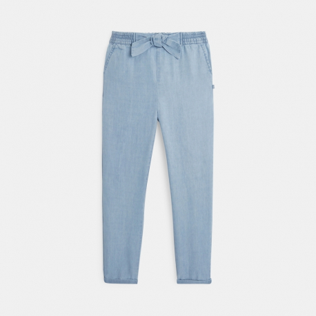 Okaidi Pantalon carrot en jean leger