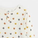 Okaidi Pyjama 2 pieces en jersey cotele motifs chats