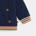 Obaibi Gilet molleton nid d'abeille capuche amovible