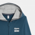 Okaidi Sweat-shirt a capuche "open mind"
