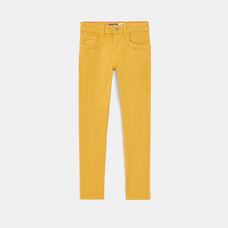 Okaidi Pantalon skinny en toile unie
