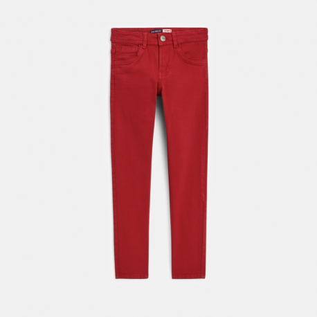 Okaidi Pantalon skinny en toile unie