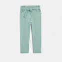 Okaidi Pantalon taille haute en toile