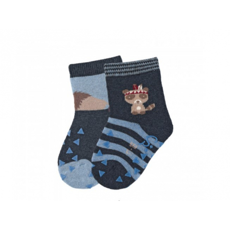 Αντιολισθητικές κάλτσες Sterntaler Crawling Socks σετ των 2