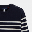Okaidi Pull marin en tricot