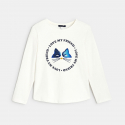 Okaidi T-shirt a message "Love nature"