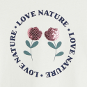 Okaidi T-shirt a message "Love nature"