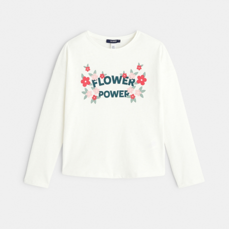Okaidi T-shirt flower power