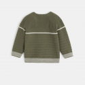 Obaibi Pull raye tricot fantaisie