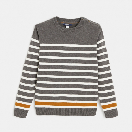 Okaidi Pull marin en tricot