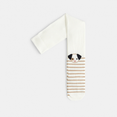Obaibi Collants rayes tigre