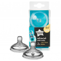 Θηλές Tommee tippee Advanced Anti-Colic αργής ροής 0Μ+, σετ των 2