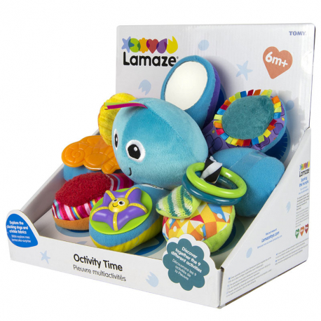 Μαλακό χταπόδι δραστηριοτήτων Lamaze® Octivity Time