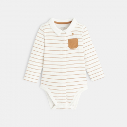 Obaibi Body raye col polo