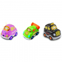 Οχήματα 3 σε 1 καθημερινής χρήσης Vtech® Baby Toot-Toot Αυτοκίνητα™, σετ των 3