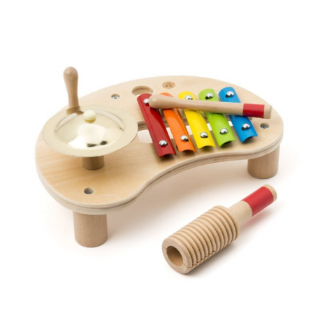 Μικρό ξύλινο τραπέζι με μουσικά όργανα Oxybul TEMPObul