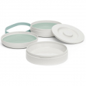 Suavinex σετ πιάτα με καπάκι Bentoo Hygge Baby Mint