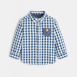 Obaibi Chemise coton fantaisie a carreaux