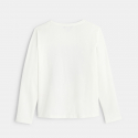 Okaidi T-shirt a motif paysage bleu fille